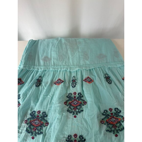 Sundance "Sunny Spirit" Embroidered Cotton Maxi Boho Dress, Women's Sz Large - Picture 5 of 6